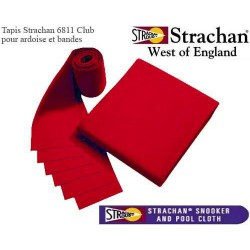 Tapis 6811 Strachan rouge au centimètre