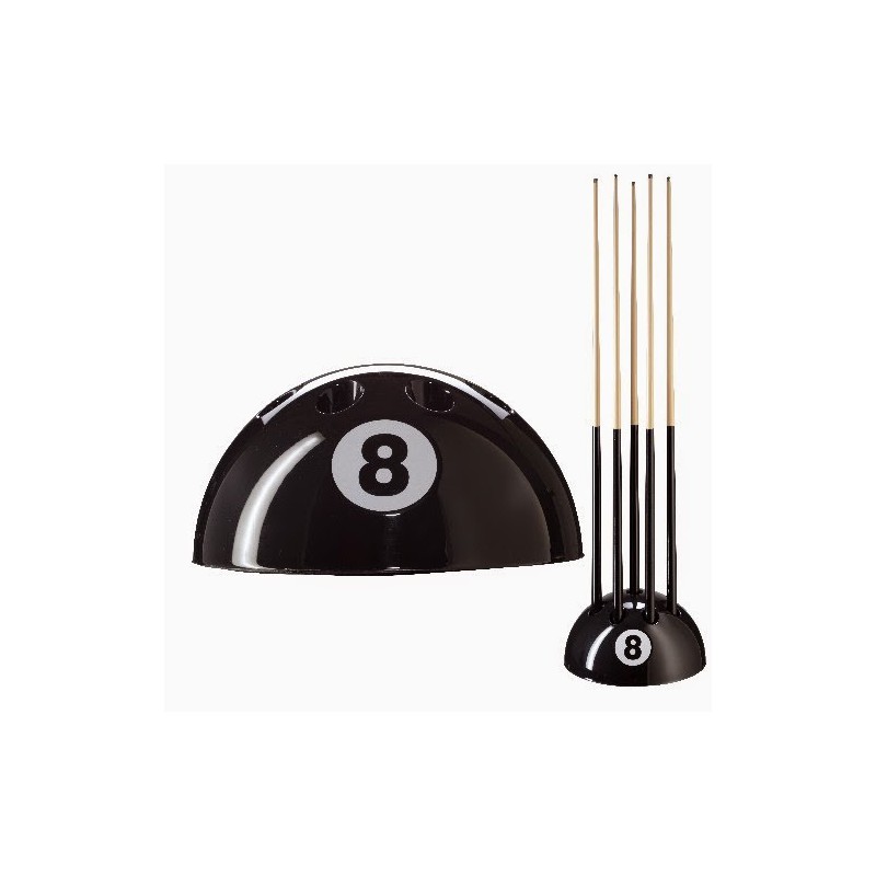 Porte-queues noir 8Ball Hi Tech - Billard BMV