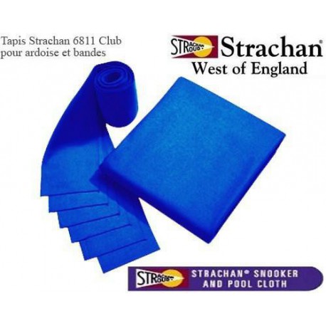 Tapis 6811 Strachan Pré Découpé bleu