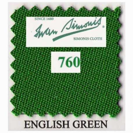 Kit tapis Simonis 760 7ft US English Green