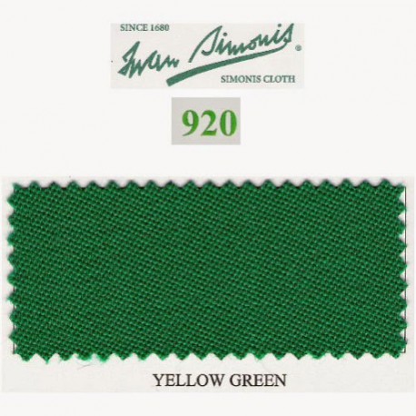 Kit tapis Simonis 920 7ft Yellow Green