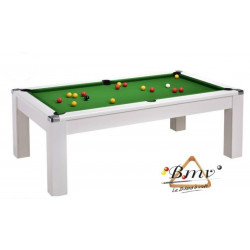 Billard TABLE Diner Newlook Pool US 7ft Blanc