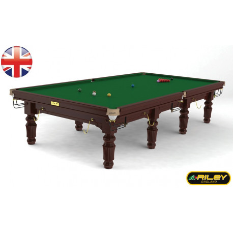 Snooker RILEY Renaissance 12ft Acajou