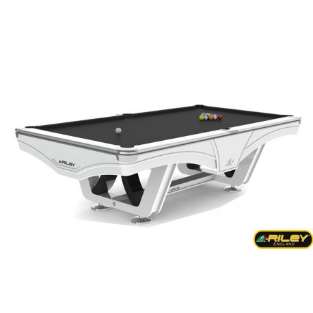 Billard Américain Ray RILEY 8ft Blanc