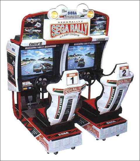 Location de jeux simulateur Sega RALLY 2