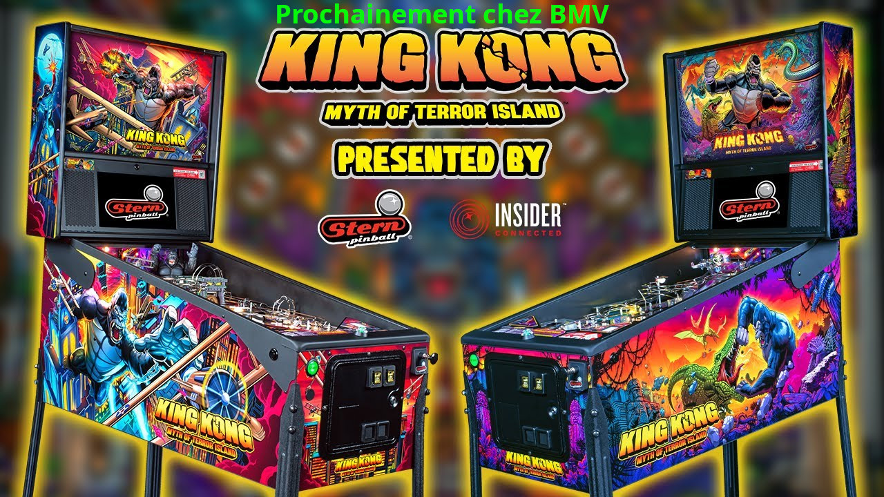 Flipper King Kong de chez STERN PINBALL